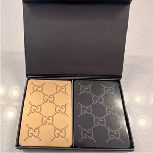 GUCCI PLAYING CARDS - 2 DECKS